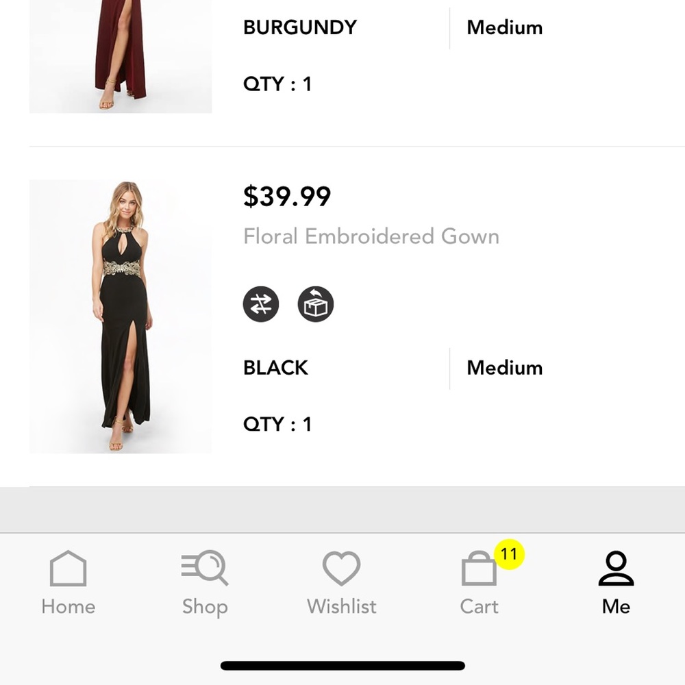 New with tags formal gown